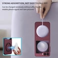 thumbnail image 4 of Dteck for Samsung Galaxy Z Flip 6 Case with Powerful Magnet, Solid Color PC Hard Protective Z Flip 6 Case Compatible with MagSafe Wireless Charger Anti-Scratch Shockproof Phone Case for Galaxy Winered, 4 of 7