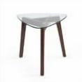 thumbnail image 4 of Noble House Mosier Mid-Century Modern End Table with Glass Top, 4 of 8
