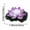 Purple, variant on Floating Solar Pond Light, Waterproof Flower Lamp with Color Changing LEDs, Soft Polished EVA Material for Garden Pool Wedding Party Decoration