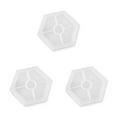 thumbnail image 2 of Wosthever Molde de silicona para posavasos hecho a mano, moldes de epoxi DIY, herramientas, juego de moldes de fundición personalizados para el Type1 NO1, 2 of 6