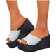 thumbnail image 4 of Amzcrzy Zapatos de mujer,Zapatos de mujer,Zapatillas de mujer, Sandalias de playa transpirables con tacón Matsu, suela gruesa y tacón inclinado para mujer Sandalias Mujer Zapatillas De Casa, 4 of 7
