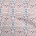 thumbnail image 1 of oneOone Cotton Silk Peach Fabric Tribal Sewing Craft Projects Fabric Prints By Yard 42 Inch Wide, 1 of 5