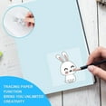 thumbnail image 5 of Jinsinto Notes Autocollantes Transparentes 75*75mm, 200 Pcs Blocs-Notes Autocollants Onglets Autocollants Transparents Affichez-le Notes Notes de Rappel pour l'Apprentissage, 5 of 5