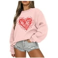 thumbnail image 1 of Birdeem Mode Femmes Décontracté Manches Longues Col Rond Blouse Imprimée Chandail en Molleton, 1 of 1