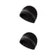 thumbnail image 1 of Sonducket Gorras holgadas Tela de malla a prueba de frío Casual Colores surtidos Gorro de moda Tejido Material premium Gorro de lana Negro Negro 2piezas Sonducket CBP307442, 1 of 6