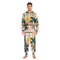 thumbnail image 3 of FORMRS Onesies Pajama for Adults Unisex Hoodie Winter Jumpsuit One Piece Sleepwear, Sizes S-2XL, Pink Sunset, 3 of 7