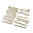 Scunci Rhinestone Bobby Pins Value Pack, Gold, 20 Ct