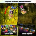 thumbnail image 7 of Qoosea 2 pack Solar Garden Lights, Solar Butterfly Swaying Lights Outdoor Waterproof IP65, Multi-Color Solar Powered Butterfly LED Lighting for Yard Garden Pathway Lawns Décor, 7 of 7