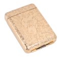 thumbnail image 2 of Retro  Case, 3 Opening Anti Deformation Stereo Embossed Pattern Coarse  Case  For Travel Gold,Silver,Bronze, 2 of 8