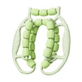 thumbnail image 1 of koolsoo Rouleau de Massage Équipement de Musculation Pince Circulaire pour Coudes Jambes Mollets Vert, 1 of 9