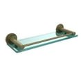 thumbnail image 2 of Fresno Collection 22 Inch Glass Shelf with Vanity Rail, 2 of 2