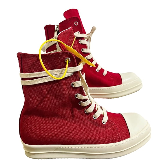 Botas Rick Owens Drkshdw En Rojo 7.5 mx