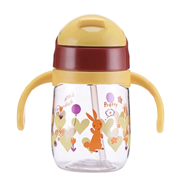 Taza portátil Baoblaze a prueba de fugas Amarillo Botella para beber