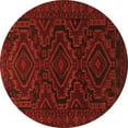 thumbnail image 1 of Ahgly Company Indoor Round Persian Orange Traditional Area Rugs, 6' Round, 1 of 1
