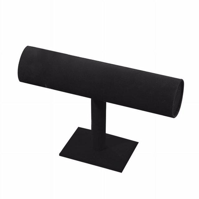 SDNall Velvet T-Bar Display Stand Holder Organizer Bracelet Jewelry Watch Headband