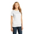 thumbnail image 4 of District Made Ladies Perfect Weight Crew Tee-4XL (Bright White), 4 of 6