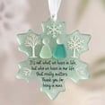 thumbnail image 6 of Boovnll Heart-Shaped Sea Glass Friendship Decor Christmas Ornaments, Shatterproof Timeless Friendship Heart Keepsake Gifts Christmas Tree Decorations for Holiday Xmas Tree Party Decorations, 6 of 9