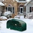 thumbnail image 2 of Bgsha PE Lawn Mower Cover Rain Cover Grass Shovel Cover Tractor Sun Protection Cover, 2 of 9