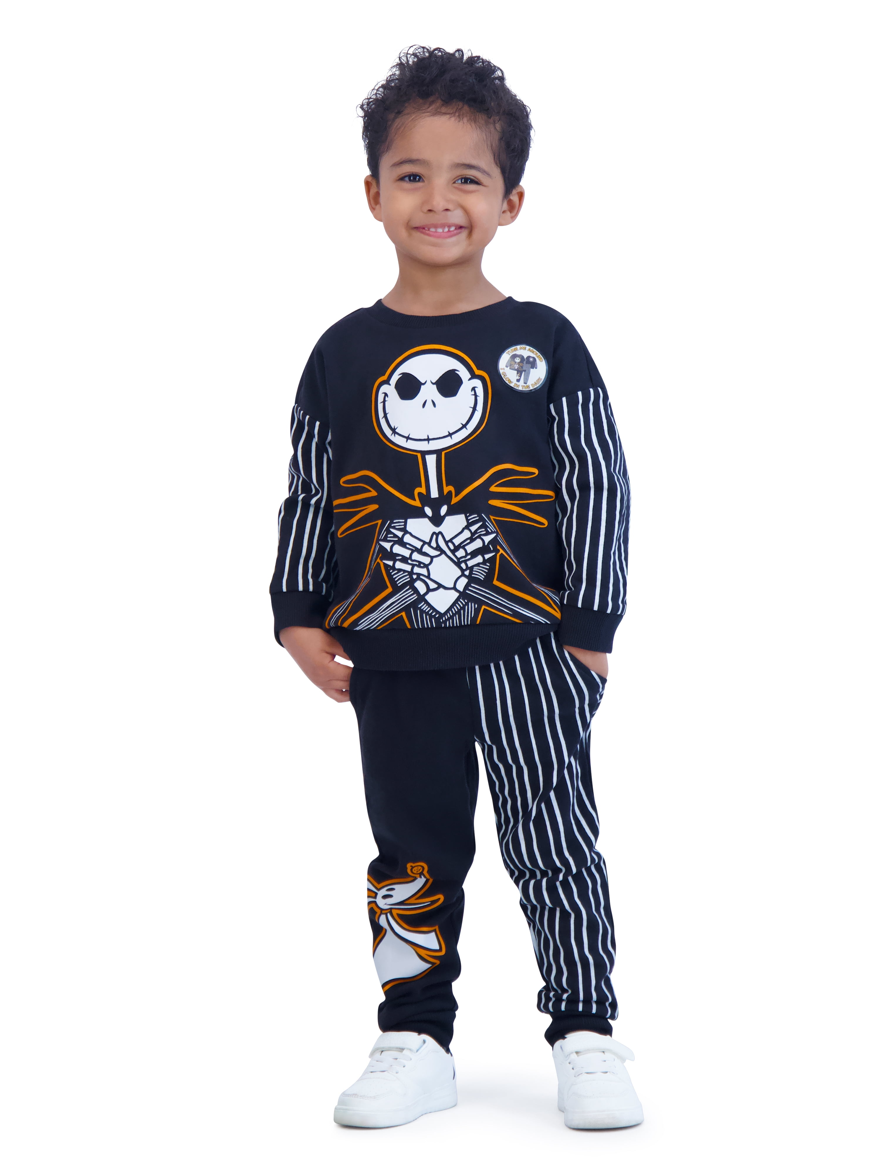 Toddler Boy Night Before Christmas Jogger Pant Set, Sizes 12M-5T