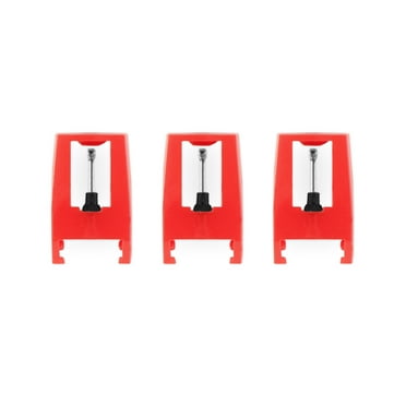 Victrola Replacement Needles Portable Suitcase Record Player, 3 count