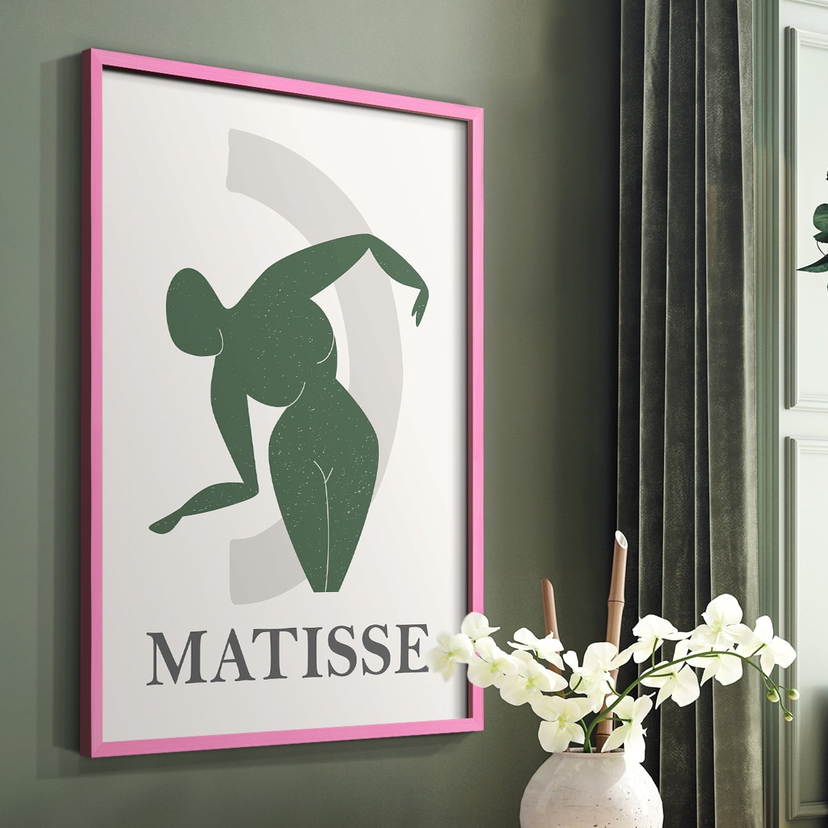 Matisse CCLXXII in Solid Wood 8 x 10 Framed Print