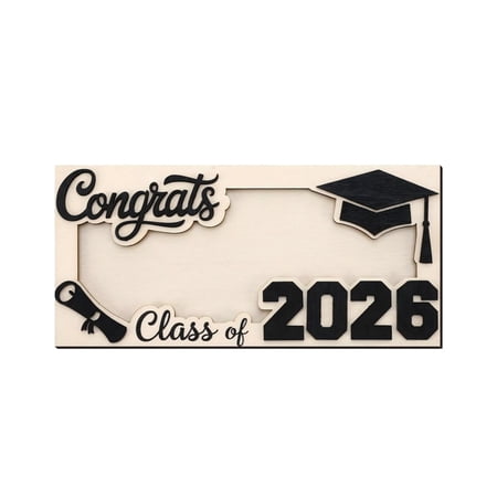 ZhangC Graduation Gifts 2026 Money Holder Personalized Money Holder Wooden Graduation Money Cash Envelope Box Class of 2026 Graduation Gifts