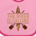 thumbnail image 4 of Inktastic Kayaking River is Calling Kayak Boys or Girls Baby Bib, 4 of 4
