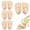 Beige*4pairs, variant on Metatarsal Pads for Women Ball of Foot Cushions Soft Shoe Inserts for High Heels