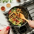 thumbnail image 4 of KitchenAid Nitro Carbon Steel 10"/25cm Stir Fry Gray, 4 of 5