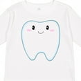 thumbnail image 4 of Inktastic Cute Tooth Boys or Girls Long Sleeve Toddler T-Shirt, 4 of 5