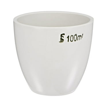 100ml Porcelain Crucible Cup for Foundry Melting Casting Refining
