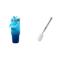 thumbnail image 1 of Termo de vacío de 1140 ml con pajita abatible para hombre y mujer (azul), 1 of 8