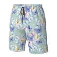 thumbnail image 4 of Fuzoiu Colorful Butterfly Print Men's Beach Shorts,Men's Swim Trunks,Quick Dry Board Shorts with Pockets,Men's Bathing Suits for Surfing, Running, and Casual Wear-3X-Large, 4 of 6
