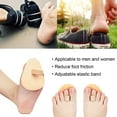 thumbnail image 4 of LNGOOR 4 Pcs Toe Splint Hammer Toe Straightener Joint Realign Cushion Brace Toe Metatarsal Support Loop Guard Alignment Corrector Wrap, 4 of 6