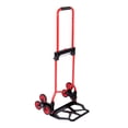 thumbnail image 2 of findmall Flat 330lbs Folding Stair Trolley Carbon Steel Red 4" TPR Wheels, 2 of 7