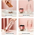 thumbnail image 2 of Infusifie Tea Infuser, 2025 New Glass Tea Infuser Bottle with Heat-Insulated, Portable Tea Water Separation Tea Cup for Loose Leaf Tea, Double Glazing (champagne gold, 280ml/9.5oz), 2 of 8