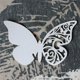 thumbnail image 3 of Tarjeta de mariposa de 50 piezas para decoración de copa Favor de Soledad Tarjeta de lugar de nombre de mesa, 3 of 7