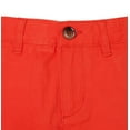 thumbnail image 2 of Hope & Henry Boys Orange Chino Shorts, 2 of 3