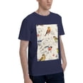 thumbnail image 2 of Bingfone Little Birds Men'S Loose Fit Short-Sleeve Pocket T-Shirt, 2 of 7