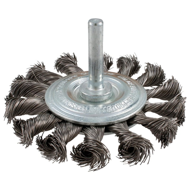 Carda Circular Trenzada Fino Acero Inox 3x0.35 mm Urrea Zanco 1/4