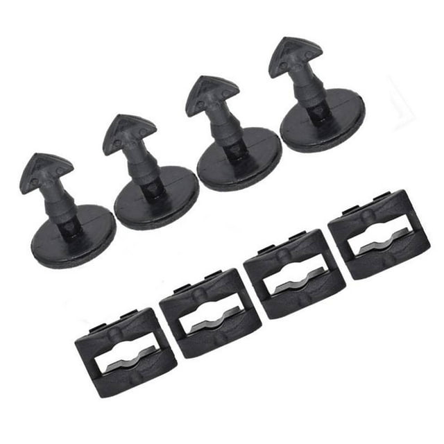 jinwen 4Pcs Crochet de Remorquage pour Land Rover Découverte 3 4 Range Rover C Style C
