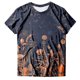 thumbnail image 2 of Gibobby Playera Corte clásico para Mujer Camiseta manga corta con cuello redondo y estampado floral colorido primavera y verano para mujer(M,XL), 2 of 4