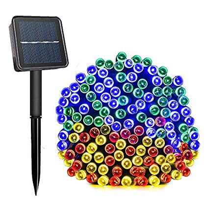 Solar String Lights 72 Ft 22 Meter 200 LED Solar Powered Fairy