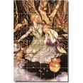 thumbnail image 1 of Ceramic Tile Mural-Arthur Rackham Illustration Painting 12. 32" w x 48" h using (24) 8 x 8 ceramic tiles, 1 of 3