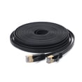 thumbnail image 2 of 10 Gbps CAT 7 Cable Ethernet 32AWG 10Gbps Alta Velocidad 600MHz Ancho de Banda Plana Network Patch Cable, 2 of 5