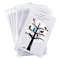thumbnail image 2 of Super Z Outlet Clear Solid Print Holiday Resealable Display Cellophane Party Bag, 2 of 2
