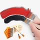 thumbnail image 5 of Flat Paint Brushes with Wooden Handle Large Flat Acrylic Paint Brush Professional Flat Acrylic Paint Brushes Nylon Painting Brush Used for Painting an, 5 of 5