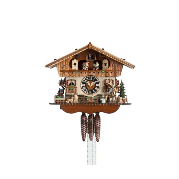 Cuckoo Clock Bavarian House HO 6768T