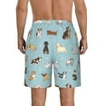 thumbnail image 3 of Naloa Dog Pets Men's Beach Shorts, Surfing shorts, Swim trunks, Quick Dry Swim Trunks for Surfing Beach Fun - Small, 3 of 9
