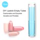 thumbnail image 5 of DIY lápiz labial cosmético tubos vacíos contenedores de lápiz labial hechos a sí mismos tubos de bálsamo labial azul, 5 of 8